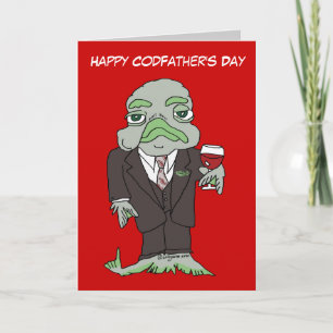 Bonne carte de voeux pour la fête des Codfathers
