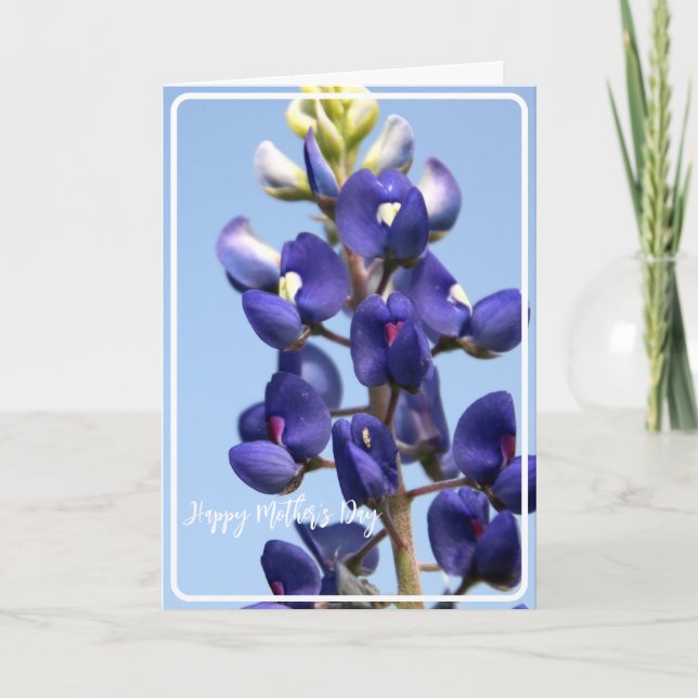 Bonne carte de voeux pour la fête des mères (Devant)