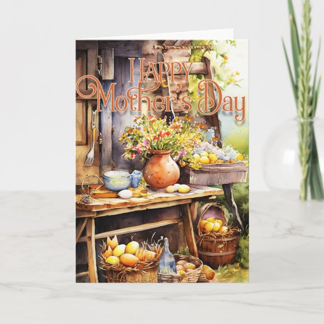 Bonne carte de voeux pour la Fête des Mères - Coun (Devant)