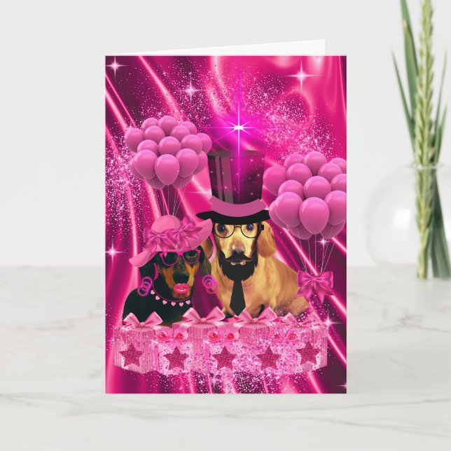 Bonne carte de voeux pour l'anniversaire (Devant)