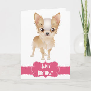 Cartes Chiwawa D Anniversaire Zazzle Fr