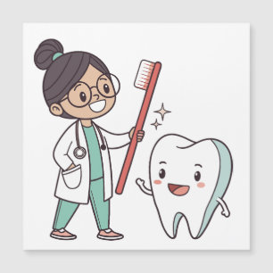 Bonne carte de voeux pour soins dentaires