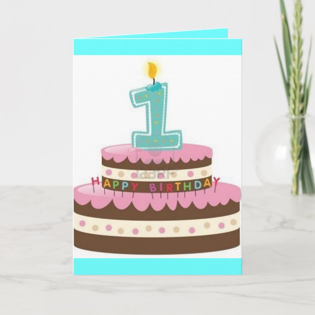 Bonne carte de voeux Recyclée anniversaire (Devant)