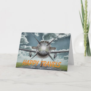 Bonne carte de voeux voyage