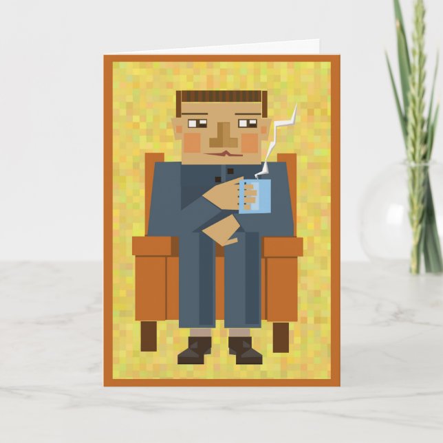 Bonne carte d'homme d'anniversaire (Devant)