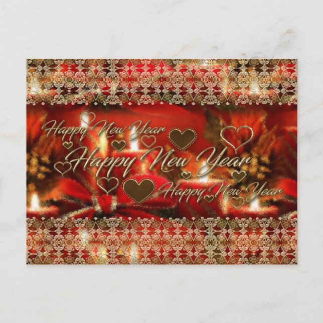 Bonne carte du Nouvel An (Devant)