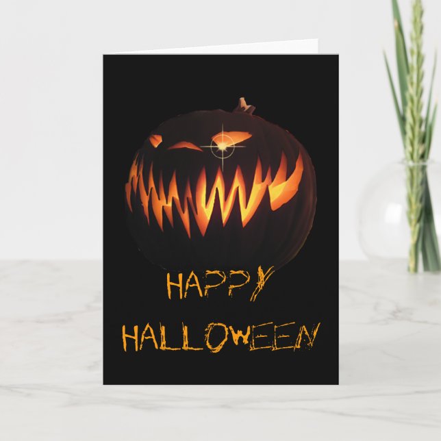 Bonne carte Halloween (Devant)