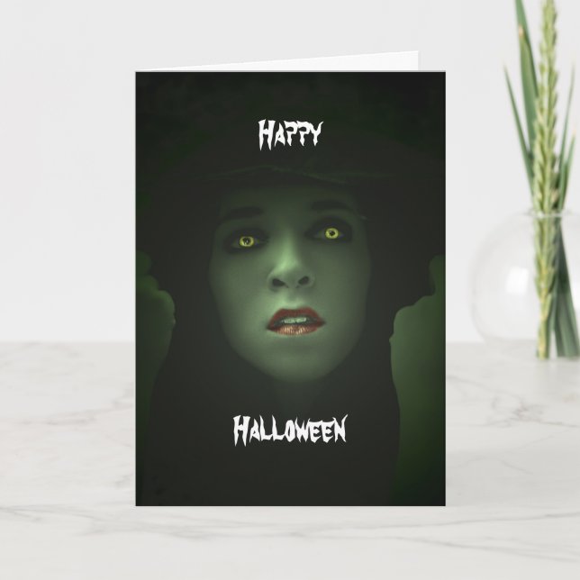 Bonne carte Halloween (Devant)