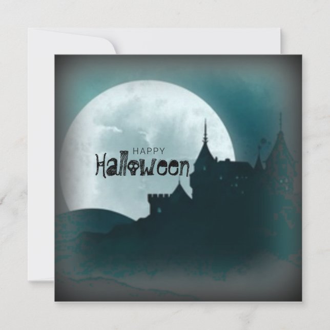 Bonne carte Halloween (Devant)