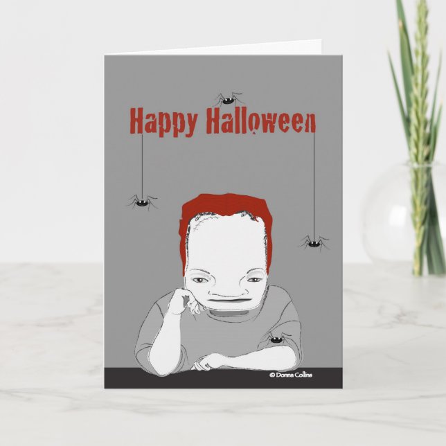 Bonne carte Halloween Frankenstein (Devant)