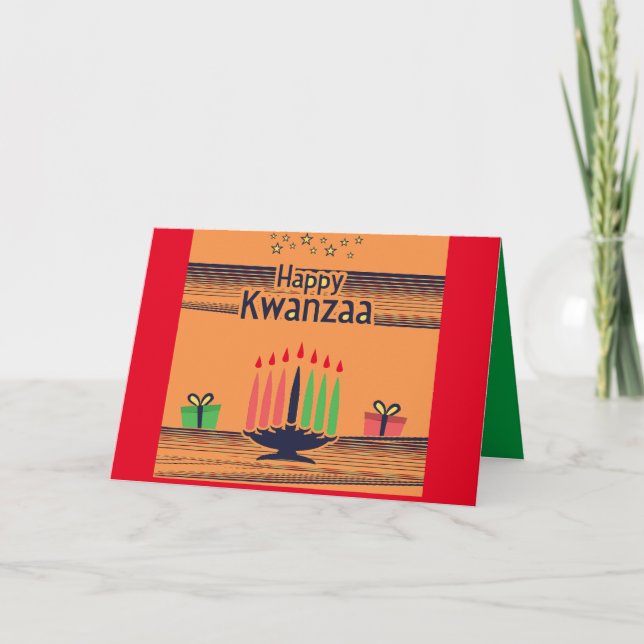 BONNE CARTE KWANZAA (Devant)