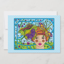 Bonne carte Luck_Flat 7"x5"