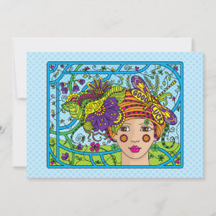 Bonne carte Luck_Flat 7"x5"