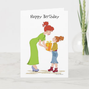 Bonne carte mère d'anniversaire