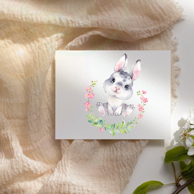 Bonne Carte postale Bunny de Pâques (Créateur téléchargé)