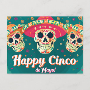 Bonne carte postale Cinco de Mayo