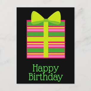 Bonne carte postale d'anniversaire