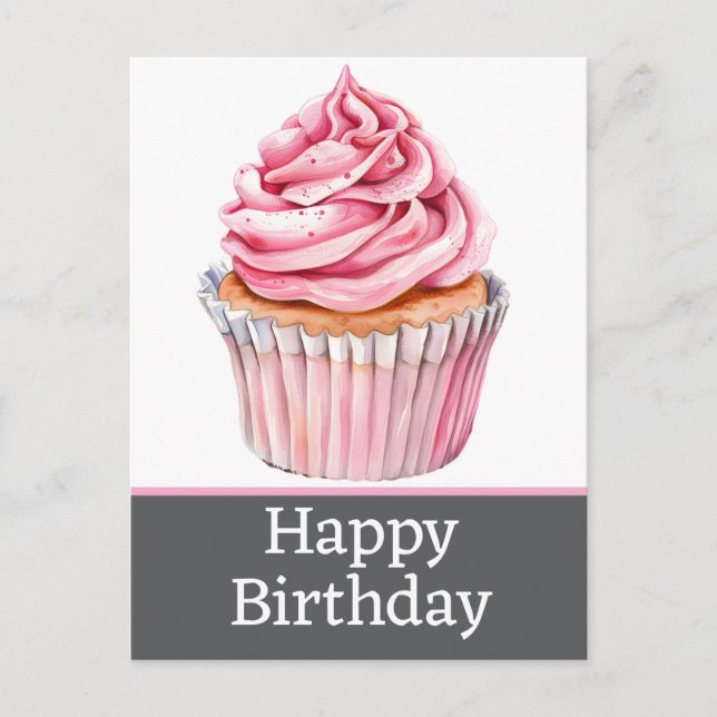 Bonne carte postale d'anniversaire (Devant)