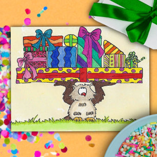 BONNE carte postale d'anniversaire par Nicole Jane