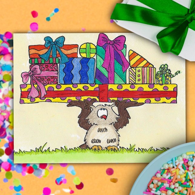 BONNE carte postale d'anniversaire par Nicole Jane (Créateur téléchargé)