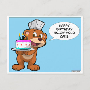 Bonne carte postale d'anniversaire pour dentistes