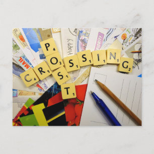 Bonne carte postale de croisement de postes