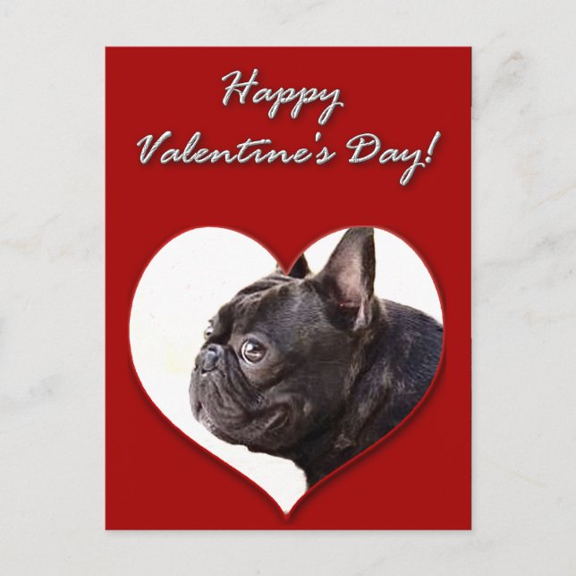 Bonne carte postale de Saint Valentin (Devant)