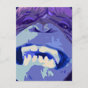 Bonne carte postale de singe de Chimp