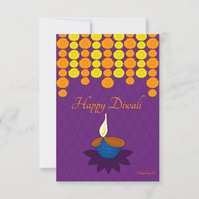 Bonne carte postale Diwali (Devant)