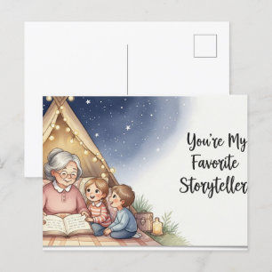 Bonne carte postale du jour des grands-parents
