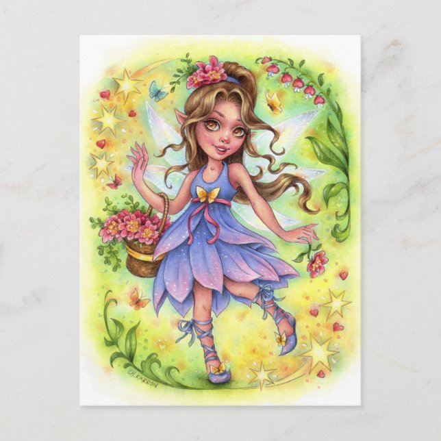 Bonne carte postale Fairy (Devant)