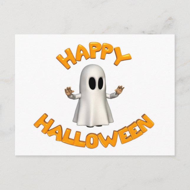 Bonne carte postale Halloween (Devant)