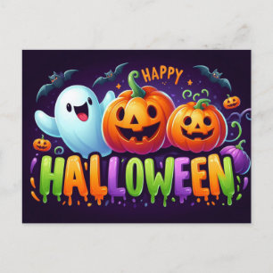 Bonne carte postale Halloween