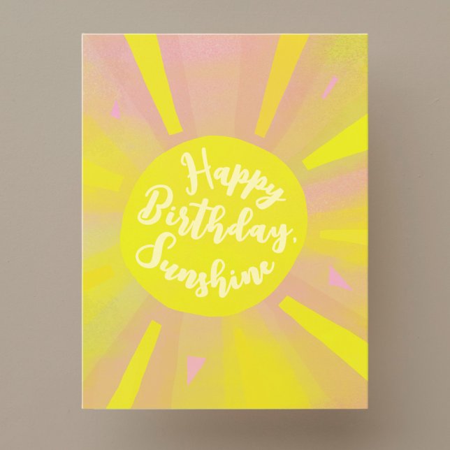 Bonne carte postale peinte à la main Anniversaire  (Créateur téléchargé)
