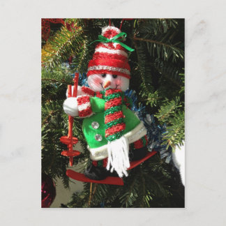 Bonne carte postale Snowman