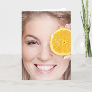 Bonne carte sarcastique d'anniversaire tardive