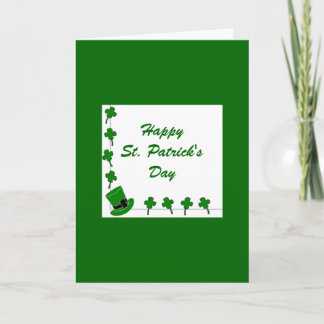 Bonne carte St. Patrick's Day Card