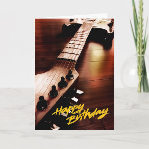 Bonne carte superstar d'anniversaire