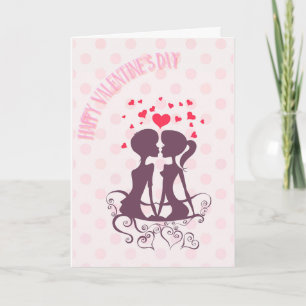 Bonne carte Valentine