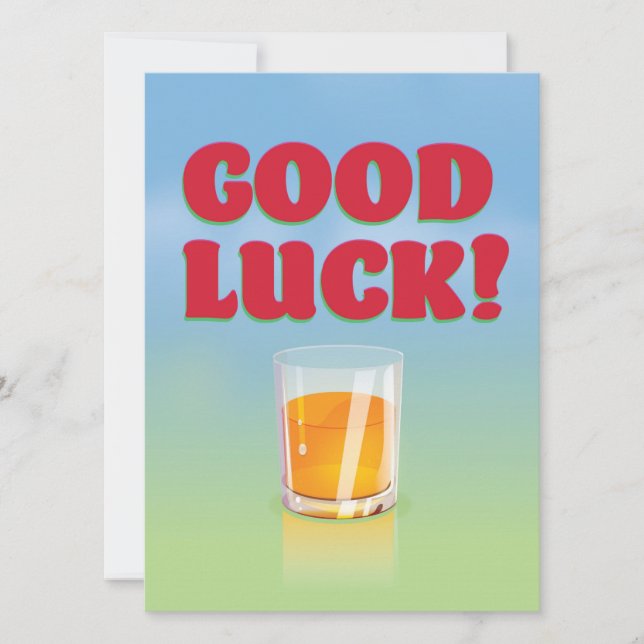 Bonne Chance ! (Devant)