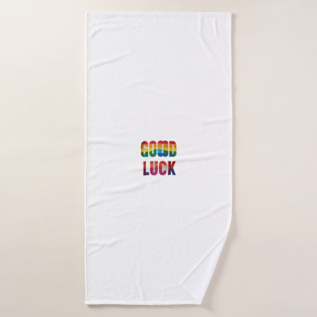 BONNE CHANCE (Serviette de bain)