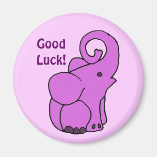 Bonne Chance ! Aimant éléphant