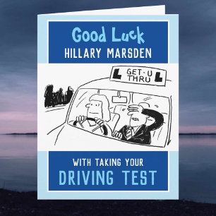 Bonne chance avec la prise de votre carte d'examen