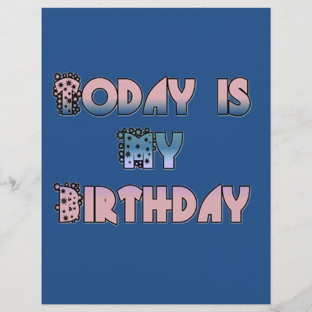 Bonne conception d'anniversaire (Devant)