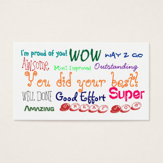 Bonne conduite, carte de reconnaissance d'un bon e