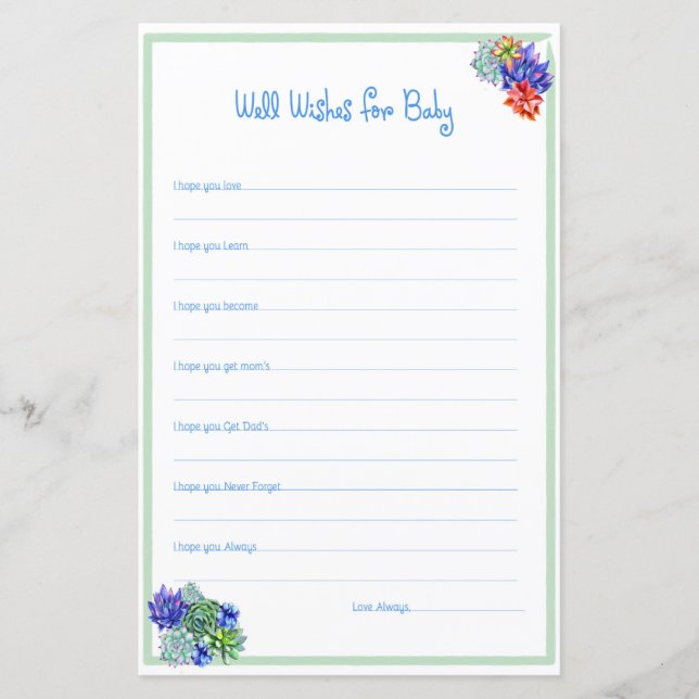 Bonne envie Activité de Baby shower réussie (Devant)