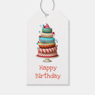 Bonne étiquette cadeau d'anniversaire