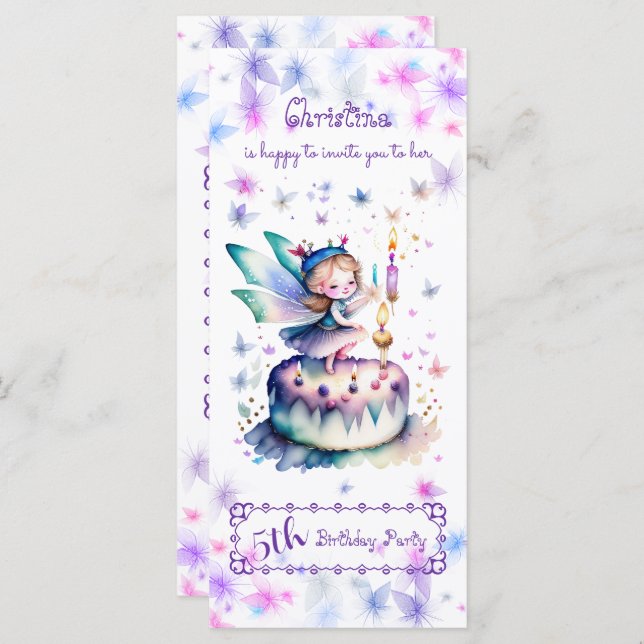 Bonne fête d'anniversaire 01 (Devant / Derrière)