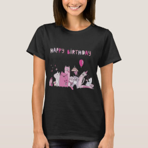 Bonne fête d'anniversaire Cat T-Shirt