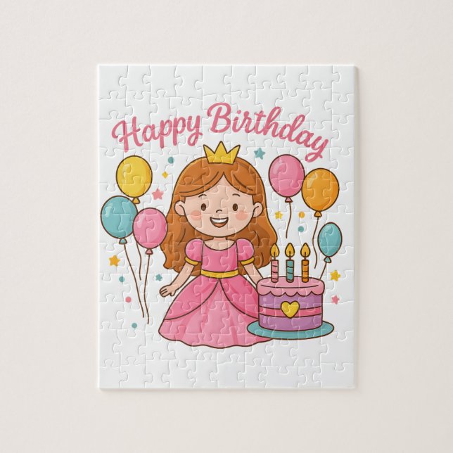 Bonne fête d'anniversaire - Fun Jigsaw Puzzle de (Vertical)